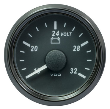 VDO SingleViu Voltmeter 18-32V gauges